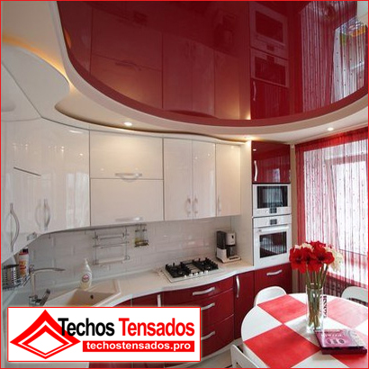 Techos tensados brillantes